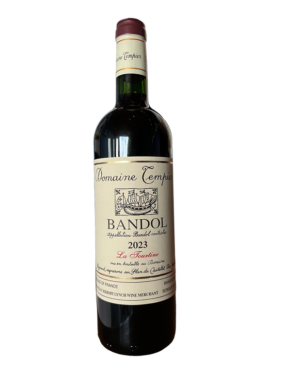 DOMAINE TEMPIER BANDOL ROUGE LA TOURTINE 2023