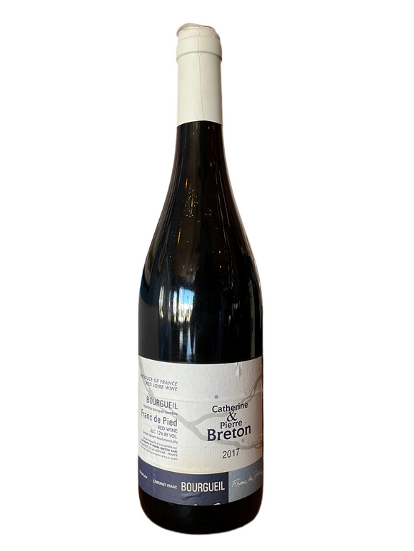 CATHERINE & PIERRE BRETON BOURGUEIL FRANC DE PIED 2017