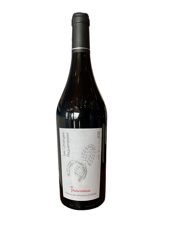 LES GRANGES PAQUENESSES COTES DU JURA TROUSSEAU 2018