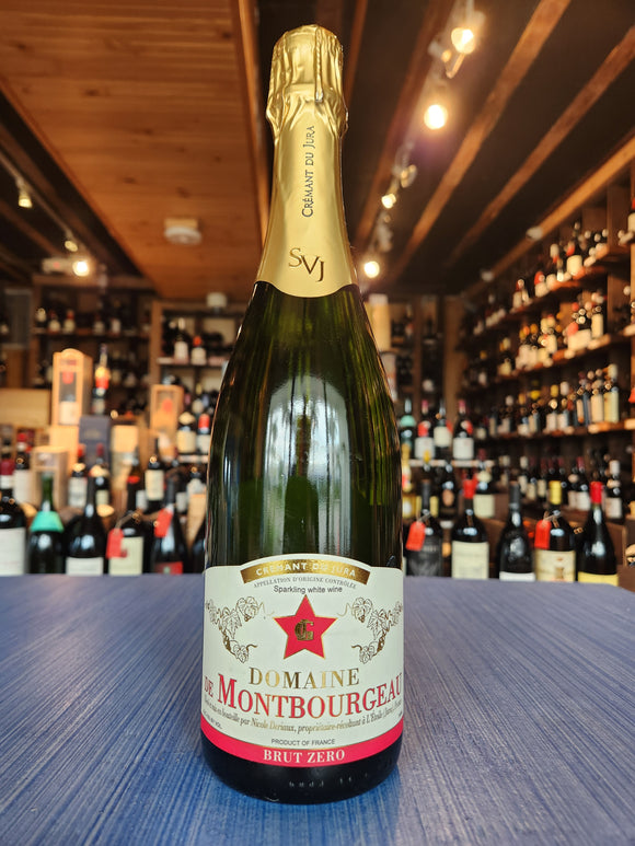 DOMAINE DE MONTBOURGEAU CREMANT DU JURA BRUT ZERO N.V.