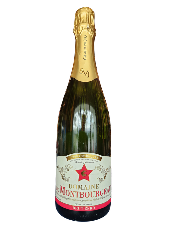 DOMAINE DE MONTBOURGEAU CREMANT DU JURA BRUT ZERO N.V.