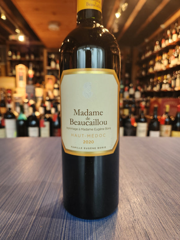 CHATEAU BEAUCAILOU MADAME DE BEAUCAILOU HOMMAGE A MADAME EUGENE BORIE  HAUT MEDOC 2020