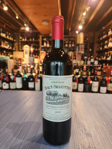 CHATEAU HAUT SEGOTTES SAINT EMILION GRAND CRU 2021