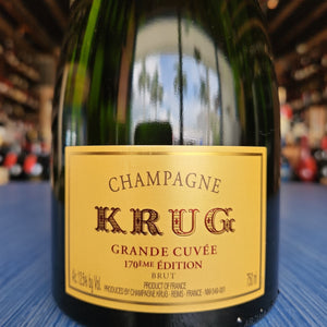 CHAMPAGNE KRUG BRUT GRANDE CUVEE NV 170TH EDITION 750 ML