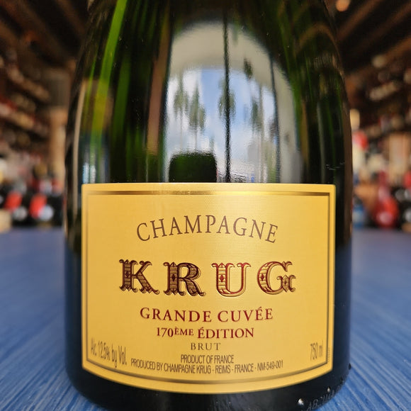 CHAMPAGNE KRUG BRUT GRANDE CUVEE NV 170TH EDITION 750 ML