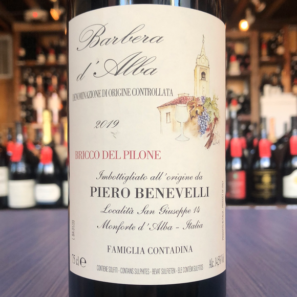 BENEVELLI PIERO BRICCO DEL PILONE RAVERA BARBERA ALBA 2019