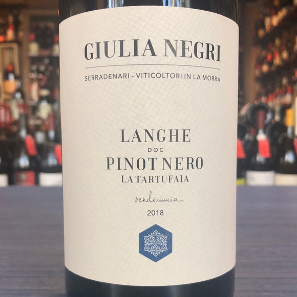 GIULIA NEGRI LANGHE PINOT NERO LA TARTUFAIA 2018