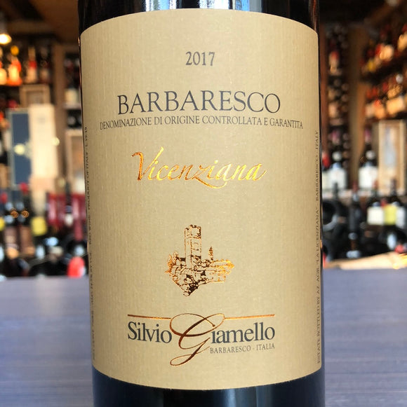 SILVIO GIAMELLO VINCENZIANA BARBARESCO 2017