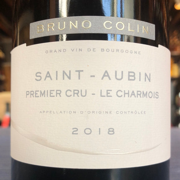 DOMAINE BRUNO COLIN ST AUBIN 1ER CRU LE CHARMOIS 2018