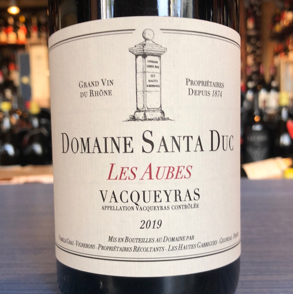 DOMAINE SANTA DUC VACQUEYRAS LES AUBES 2019