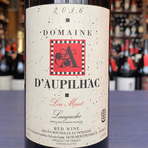 DOMAINE D'AUPILHAC LOU MASET LANGUEDOC 2016
