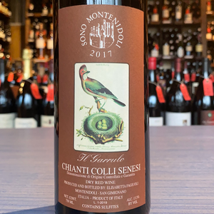 ELISABETTA FAGIUOLI MONTENIDOLI IL GARRULO CHIANTI COLLI SENESI 2019