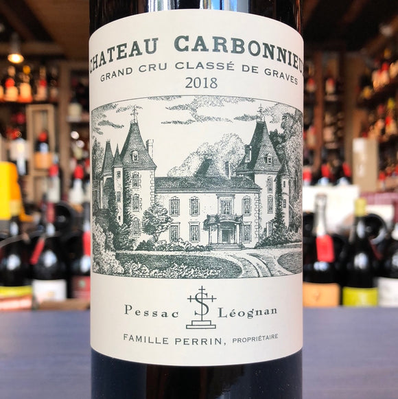 CHATEAU CARBONNIEUX GRAND CRU CLASSE DE GRAVES PESSAC LEOGNAN ROUGE 2018