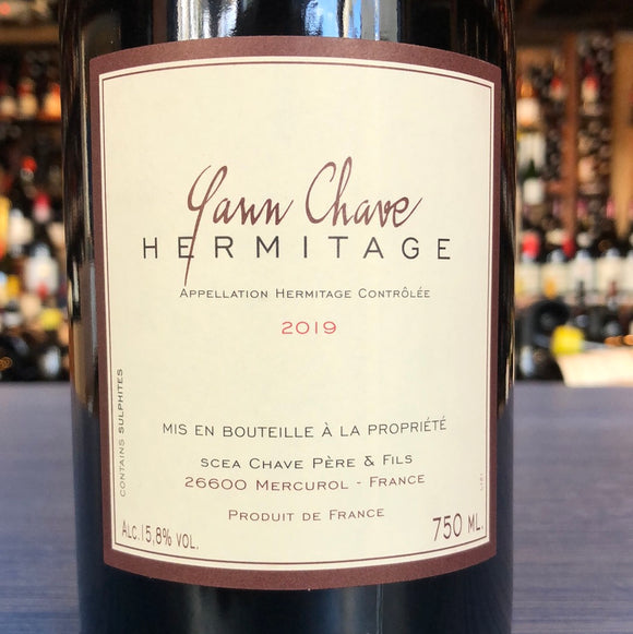 DOMAINE YANN CHAVE HERMITAGE 2019