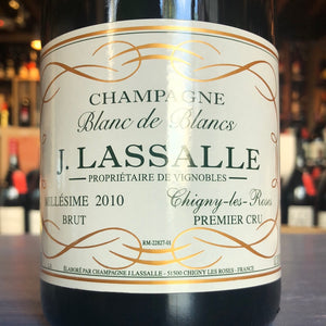 CHAMPAGNE J. LASSALLE BLANC DE BLANCS 1ER CRU BRUT 2010