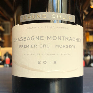 DOMAINE BRUNO COLIN CHASS-MONTRACHET 1ER CRU MORGEOT ROUGE 18