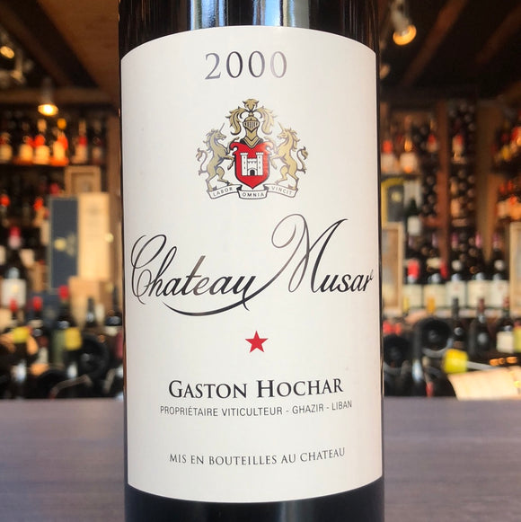 CHATEAU MUSAR RED BLEND BEKAA VALLEY LEBANON 2000