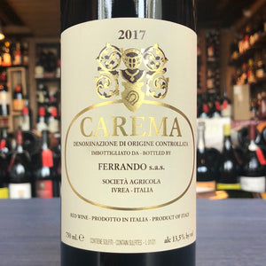 FERRANDO CAREMA WHITE LABEL ETICHETTA BIANCA 2017