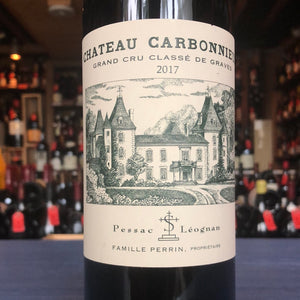 CHATEAU CARBONNIEUX GRAND CRU CLASSE DE GRAVES PESSAC LEOGNAN ROUGE 2017