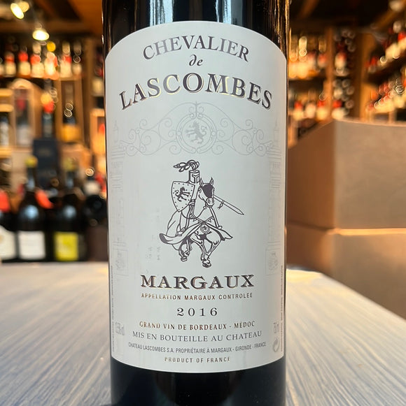 CHATEAU LASCOMBE CHEVALIER DE LASCOMBES MARGAUX 2016