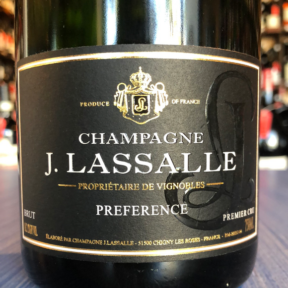 CHAMPAGNE J. LASSALLE PREFERENCE BRUT 1ER CRU NV