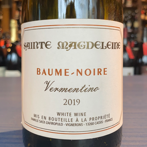 SAINTE MAGDELEINE BAUME NOIRE BLANC VERMENTINO 2019
