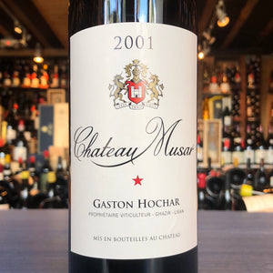 CHATEAU MUSAR RED BLEND BEKAA VALLEY LEBANON 2001