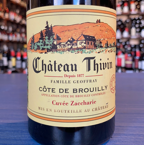 CHATEAU THIVIN CUVEE ZACCHARIE CD BROUILLY 18