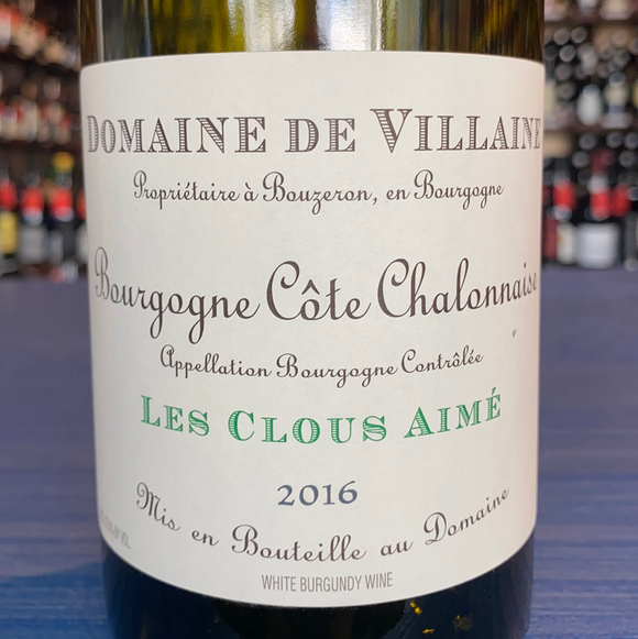 DOMAINE A & P DE VILLAINE LES CLOUS AIME 2016