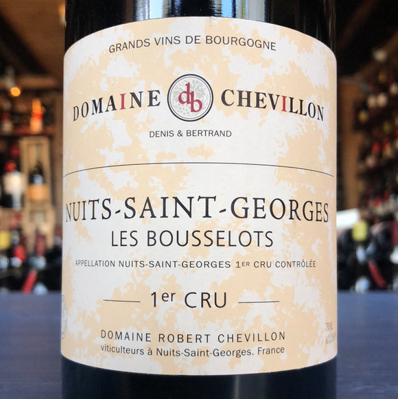 DOMAINE ROBERT CHEVILLON NUITS SAINT GEORGES LES BOUSSELOTS 2018
