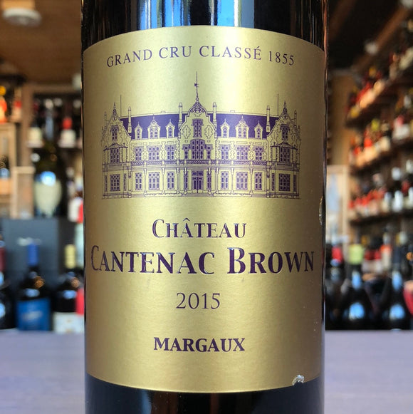 CHATEAU CANTENAC BROWN MARGAUX GRAND CRU CLASSE 2015