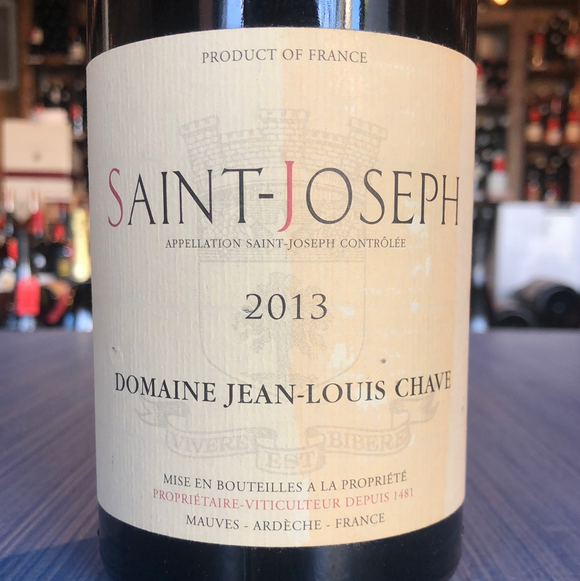 DOMAINE JEAN-LOUIS CHAVE SAINT-JOSEPH ROUGE 2013