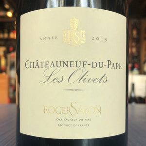 DOMAINE ROGER SABON CHATEAUNEUF DU PAPE LES OLIVETS 2020