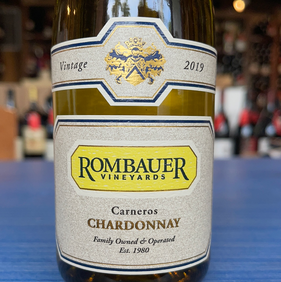 ROMBAUER VINEYARDS CARNEROS CHARDONNAY 2019 375ML – Bleu Provence Fine ...