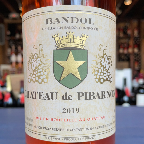 CHATEAU DE PIBARNON BANDOL ROSE 2022