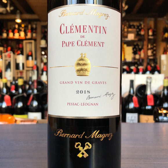 LE CLEMENTIN DE PAPE CLEMENT GRAND VINS DE GRAVES 2018