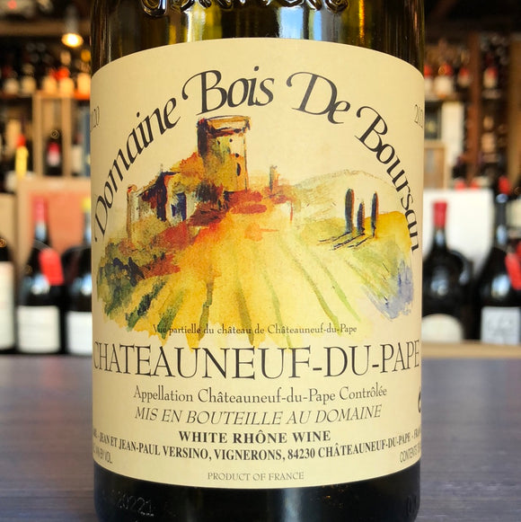 DOMAINE BOIS DE BOURSAN CHÂTEAUNEUF DU PAPE BLANC 2020