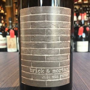 BRICK & MORTAR NAPA VALLEY VIN RUBIS 2016