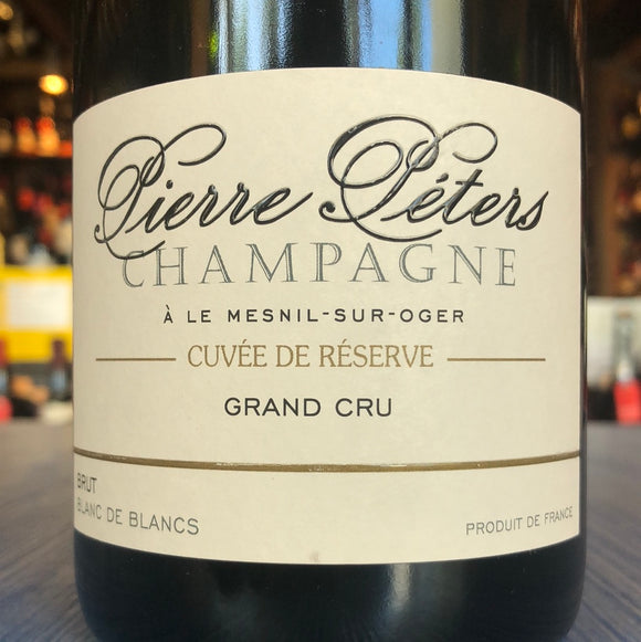 CHAMPAGNE PIERRE PETERS CUVEE DE RESERVE GRAND CRU BLANC DE BLANC N.V.