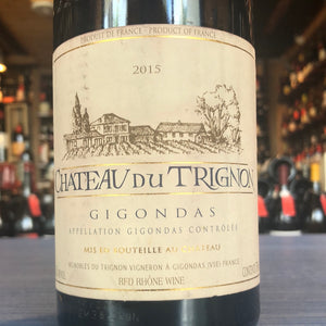 CHATEAU DU TRIGNON GIGONDAS 2015