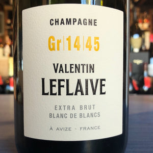 CHAMPAGNE VALENTIN LEFLAIVE EXTRA BRUT BLANC DE BLANCS GR|14|45