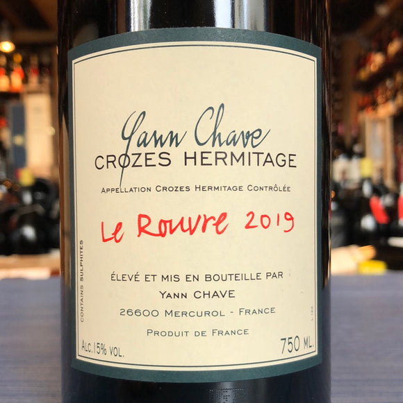 DOMAINE YANN CHAVE CROZES HERMITAGE LE ROUVRE 2019