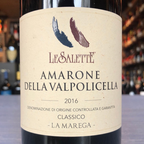 LE SALETTE AMARONE DELLA VALPOLICELLA CLASSICO 2016