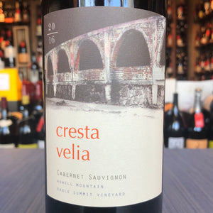 CRESTA VELIA CABERNET SAUVIGNON HOWELL MOUNTAIN EAGLE SUMMIT VINEYARD 2016