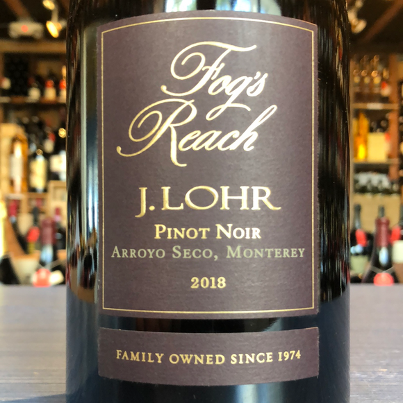 J LOHR FOG'S REACH PINOT NOIR 2018